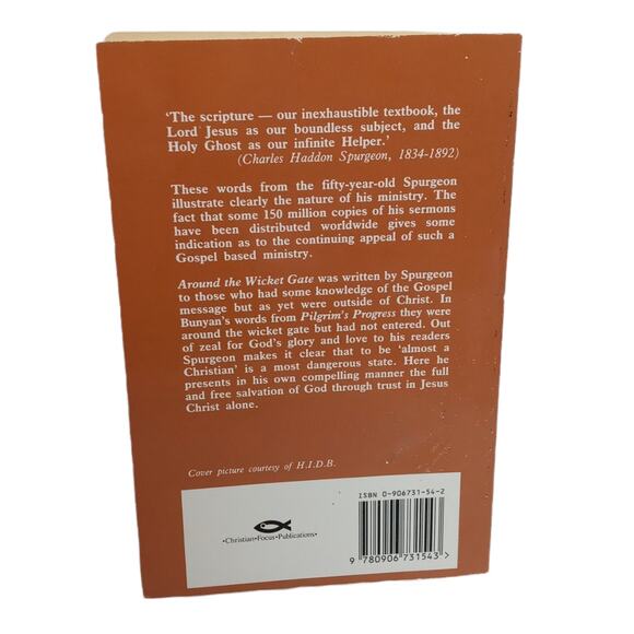 Around the Wicket Gate: Help for those who only know ABOUT Christ Book: Spurgeon - Picture 4 of 10